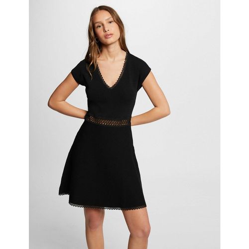 Mini Shift Dress with Short Sleeves - Morgan - Modalova