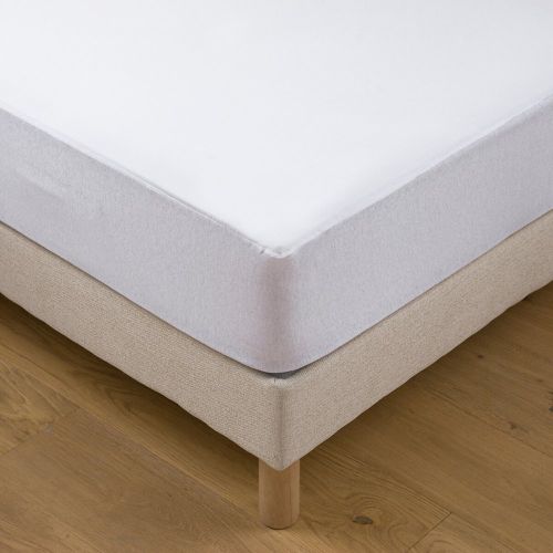 Anti Dust Mite Waterproof Cotton Jersey Mattress Protector - LA REDOUTE INTERIEURS - Modalova