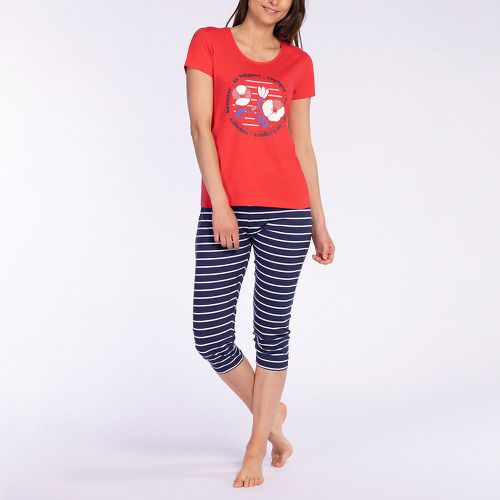 Baignade Cotton Cropped Pyjamas - MELISSA BROWN - Modalova