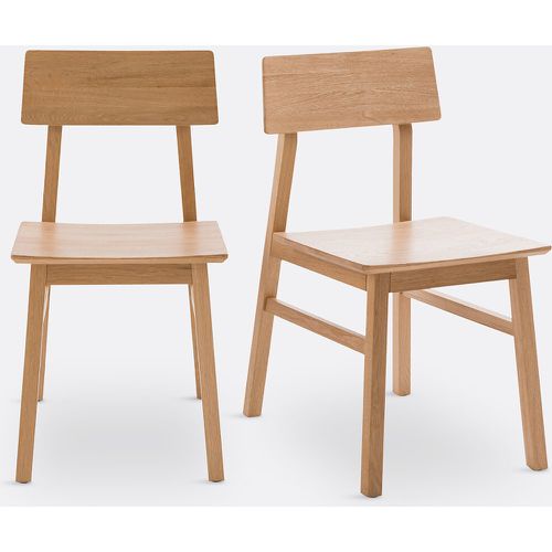 Set of 2 Podela Solid Oak Chairs - LA REDOUTE INTERIEURS - Modalova