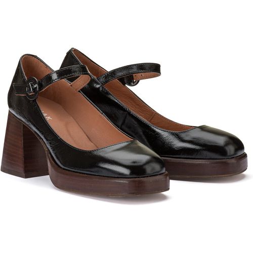 Boubou Heeled Mary Janes in Leather - JONAK - Modalova