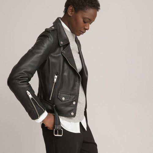 Signatures Thelma Leather Biker Jacket - LA REDOUTE COLLECTIONS - Modalova