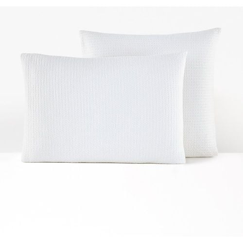 Tifly Honeycomb 100% Washed Cotton Pillowcase - LA REDOUTE INTERIEURS - Modalova