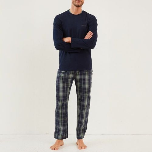 Cotton Crew Neck Pyjamas with Long Sleeves - DODO - Modalova