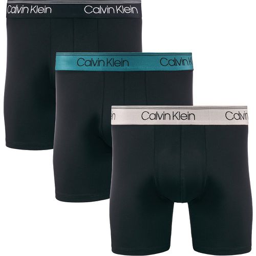 Pack of 3 Plain Hipsters - Calvin Klein Underwear - Modalova