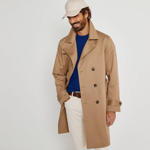 Long Double-Breasted Trench Coat - LA REDOUTE COLLECTIONS - Modalova