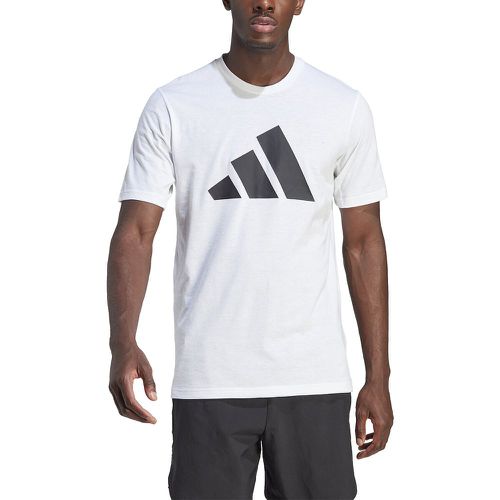 Crew Neck T-Shirt with Short Sleeves - adidas performance - Modalova