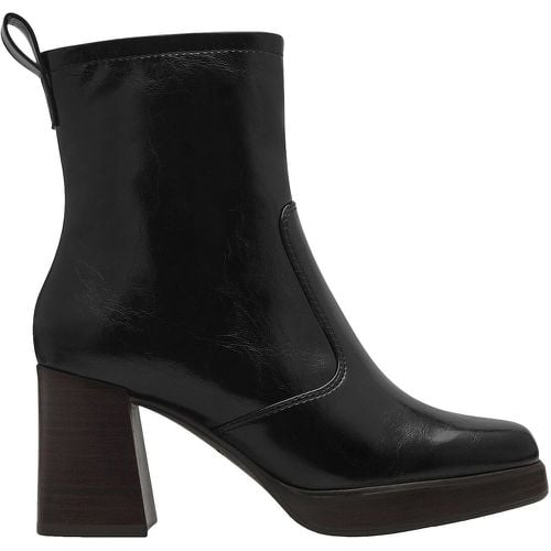 Block Heel Ankle Boots with Square Toe - tamaris - Modalova