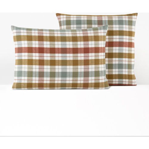 Molgan Tartan 100% Cotton Flannel Pillowcase - LA REDOUTE INTERIEURS - Modalova