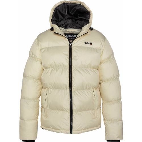 Idaho 2 Hooded Puffer Jacket with Zip Fastening - Schott - Modalova