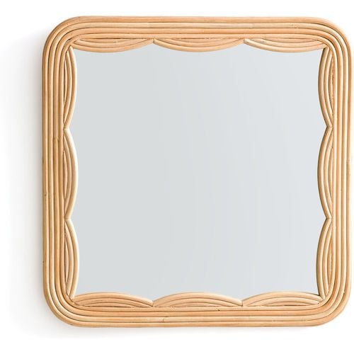 Vaguo 52cm High Square Rattan Mirror - LA REDOUTE INTERIEURS - Modalova