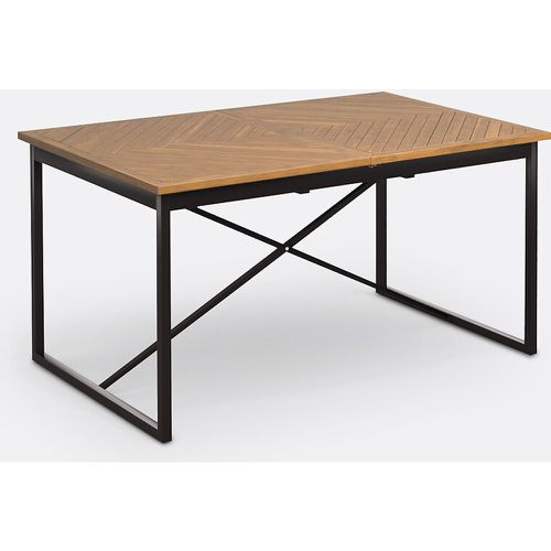 Nottingham Pine Parquet Extendable Dining Table (Seats 6-10) - LA REDOUTE INTERIEURS - Modalova