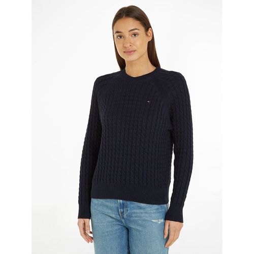 Cotton Crew Neck Jumper - Tommy Hilfiger - Modalova