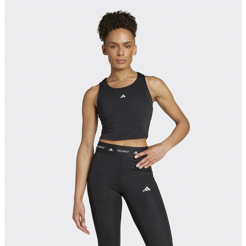 Techfit Cropped Gym Vest Top - adidas performance - Modalova