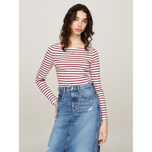 Striped Long-Sleeved T-Shirt - Tommy Jeans - Modalova