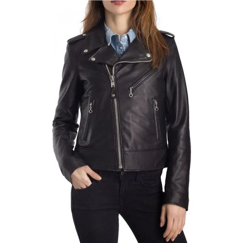 LCW 1601D Leather Jacket - Schott - Modalova