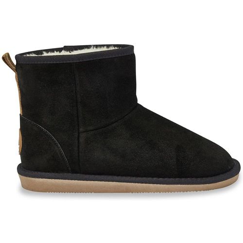 Chillou Suede Ankle Boots with Faux Fur Lining - LES TROPEZIENNES PAR M BELARBI - Modalova