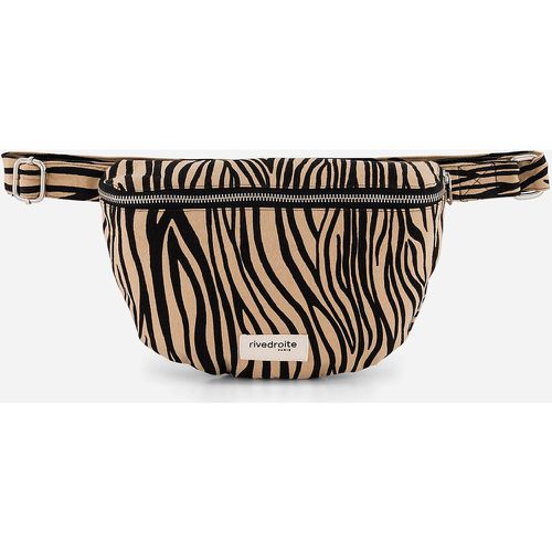 Custine Zipped Bum Bag in Recycled Cotton - RIVE DROITE PARIS - Modalova