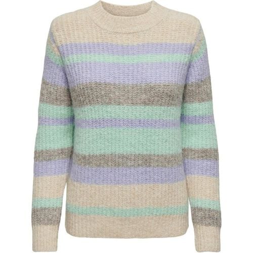 Brushed Knit Jumper with Crew Neck - Only - Modalova