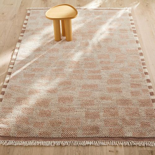 Dalmia Checkerboard Wool & Cotton Hand-Knotted Rug - AM.PM - Modalova