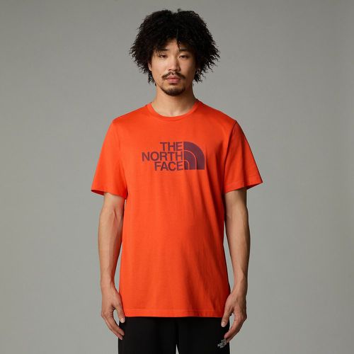 Easy Tee T-Shirt with Logo Print in Cotton Mix - The North Face - Modalova