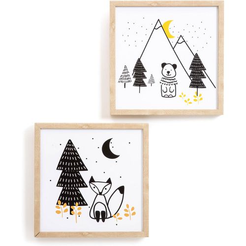 Set of 2 Forest Camp Framed Child's Art - LA REDOUTE INTERIEURS - Modalova