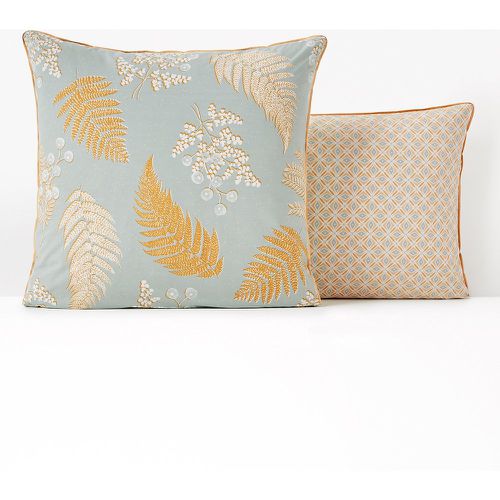 Fougère Floral 100% Cotton Percale 200 Thread Count Pillowcase - LA REDOUTE INTERIEURS - Modalova