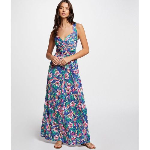 Full Maxi Dress in Abstract Print - Morgan - Modalova