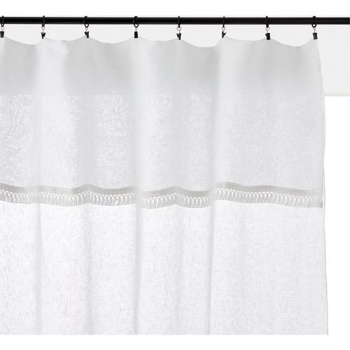 Pampa Sheer Linen Curtain Panel - LA REDOUTE INTERIEURS - Modalova