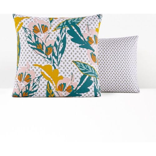 Martigues Floral 100% Cotton Percale 200 Thread Count Pillowcase - LA REDOUTE INTERIEURS - Modalova