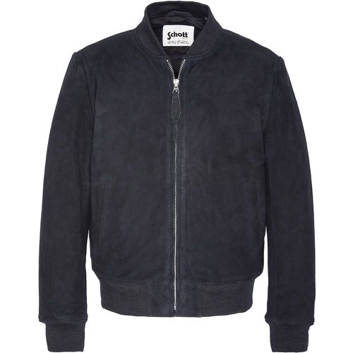 LC300 Suede Bomber Jacket - Schott - Modalova