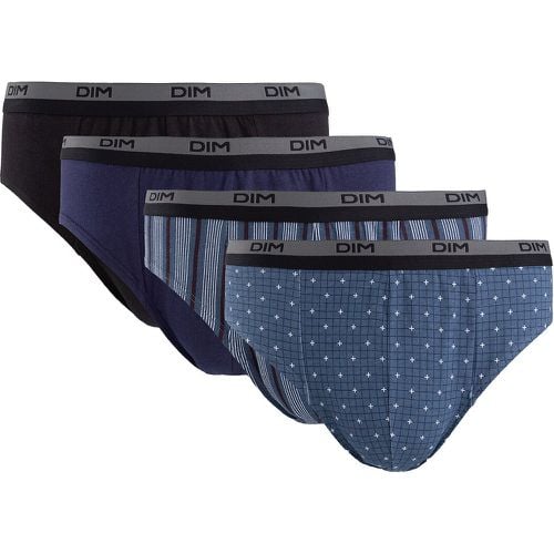 Pack of 4 Cotton Briefs - Dim - Modalova