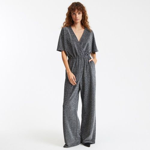 Iridescent Short Sleeve Jumpsuit, Length 30" - LA REDOUTE COLLECTIONS - Modalova