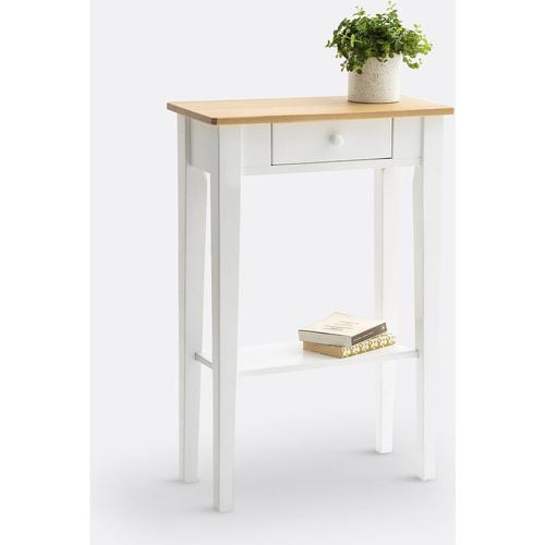 Alvina Solid Pine 1-Drawer Console Table - LA REDOUTE INTERIEURS - Modalova