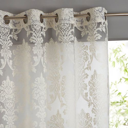 Arabesque Damask Eyelet Curtain - SO'HOME - Modalova