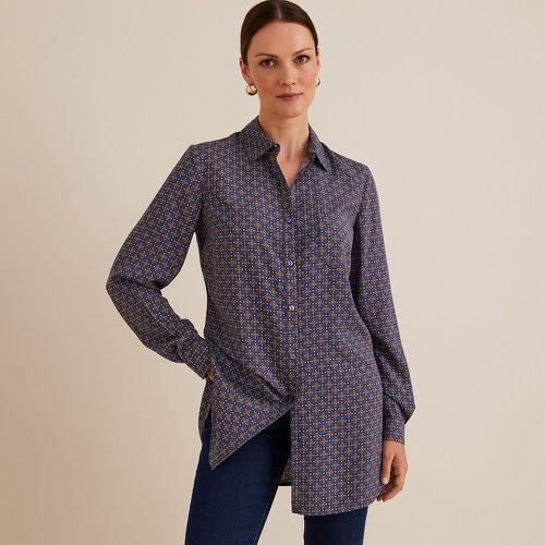 Floral Fitted Tunic with Long Sleeves - Anne weyburn - Modalova