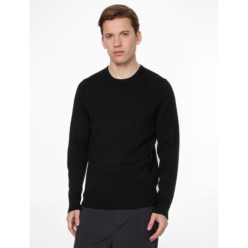 Wool Crew Neck Jumper - Calvin Klein - Modalova