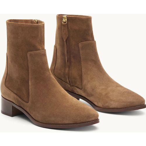 N°67 Suede Ankle Boots - RIVECOUR - Modalova