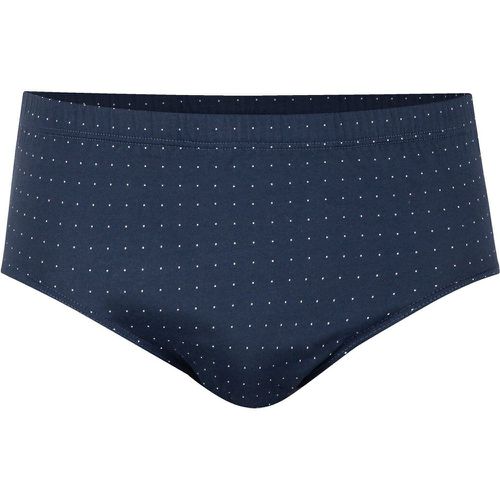 Printed Cotton Briefs wit High Waist - Eminence - Modalova