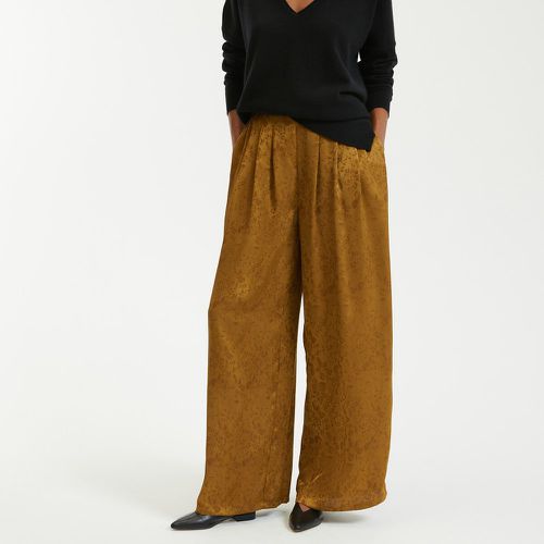 Jacquard Ultra Wide Leg Trousers - LA REDOUTE COLLECTIONS - Modalova