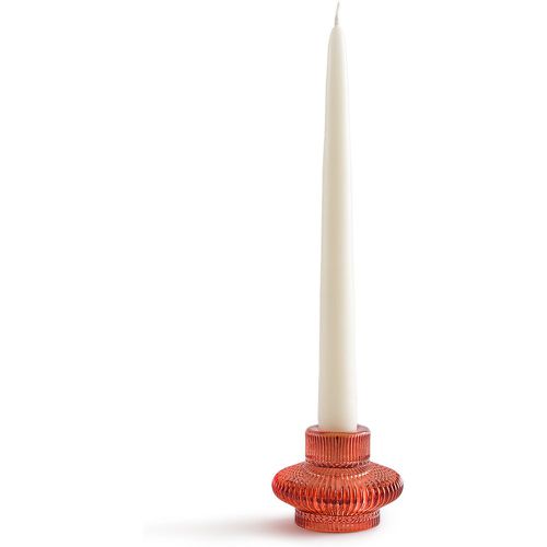 Sabri 5.7cm High Textured Coloured Glass Candlestick - LA REDOUTE INTERIEURS - Modalova