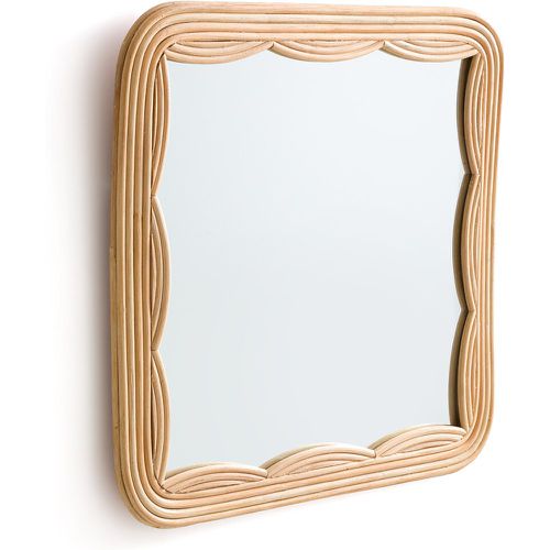 Vaguo 52cm High Square Rattan Mirror - LA REDOUTE INTERIEURS - Modalova