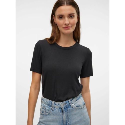 Crew Neck T-Shirt with Short Sleeves - Vero Moda - Modalova