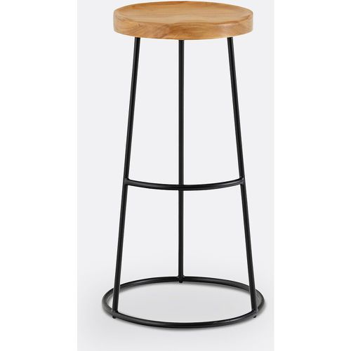 Iska Elm Bar Stool, H76cm - LA REDOUTE INTERIEURS - Modalova