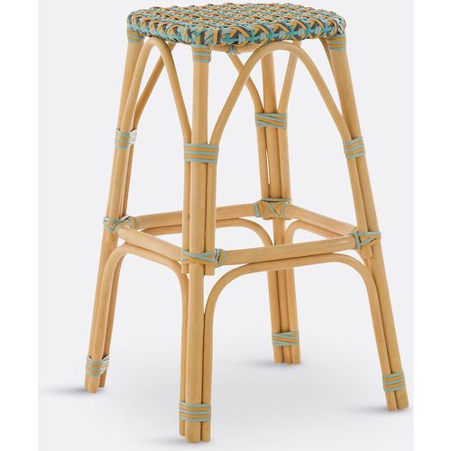 Musette 76cm High Rattan & Braiding Bar Stool - LA REDOUTE INTERIEURS - Modalova