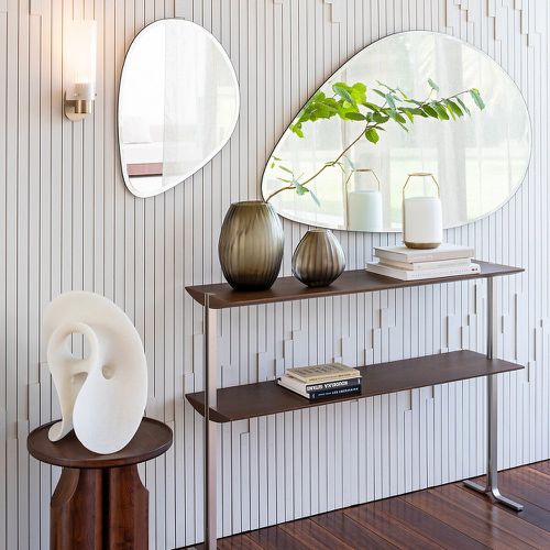 Cinta 58cm High Organic Shaped Mirror - AM.PM - Modalova