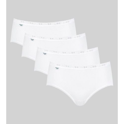 Pack of 4 Basic + Midi Knickers in Cotton - Sloggi - Modalova