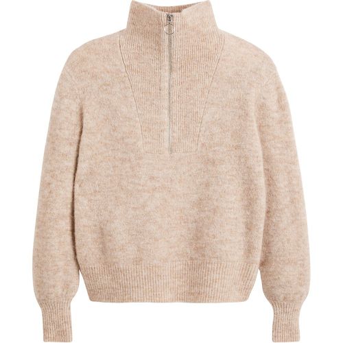 Half Zip Jumper in Wool/Alpaca Mix - LA REDOUTE COLLECTIONS - Modalova