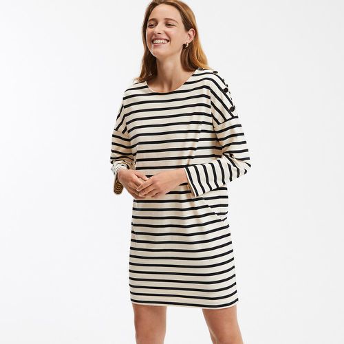 Signatures Breton Striped Dress with Long Sleeves - LA REDOUTE COLLECTIONS - Modalova