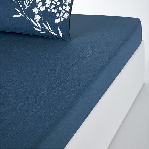 Izumi 100% Cotton Percale Fitted Sheet - LA REDOUTE INTERIEURS - Modalova